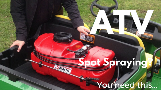 ATV Spot Spraying? You need this...